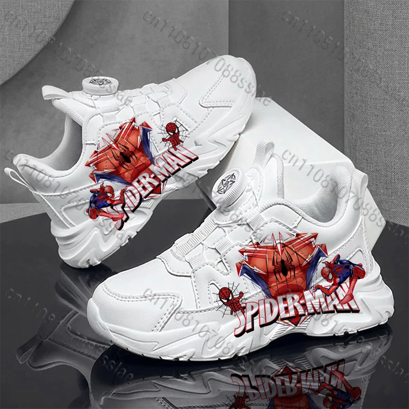 

Superhero Spider Man Cool Children Boys Teenager Student Non-slip Wear-resistant Easy To Wear Slip-ons Casual Sports Shoes