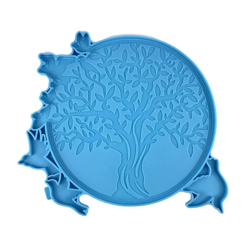 Tree-of-Life Wall Decor Resin Mold Wall Art Silicone Molds for Epoxy Casting Door Tree Wall Art Home Unique Decoration