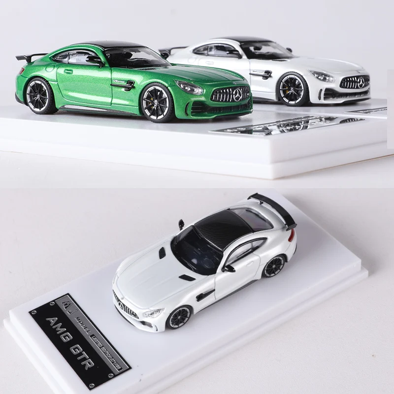 نموذج سيارة AMG GTR سبيكة ، طراز MJ ، 1:64