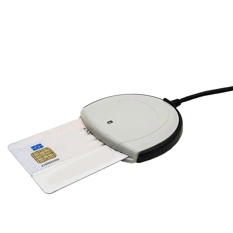 FULL-USB Type A Smartcard Reader Scr3310v2.0 Identiv- Ideal For Driver Cards, CAC, ID Cards In ISO7816 Protocol