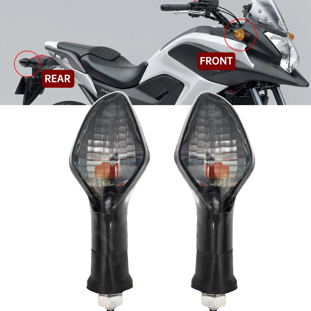 

Motorcycle Warning Turn Signals Light For HONDA CB CBR 400 F R X 500 R F X 650F NC CTX 700S 750S 700D 700N CRF 250L 300L MSX CMX