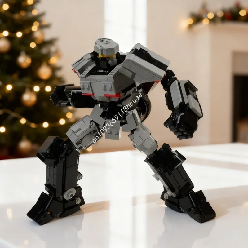 635pcs MOC Cogged Form D Megatron Transformers One Model Toy Building Blocks Architecture DIY Festival Gifts Idea Birthday