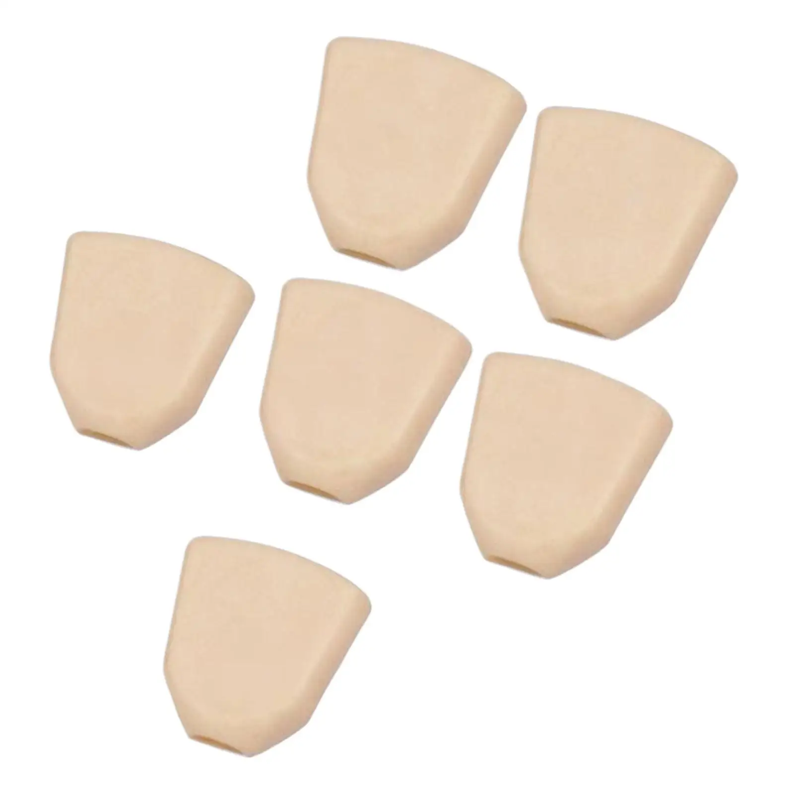 6x Acoustic Guitar Tuning Peg Caps Elegant Easy Installation Tuning Button
