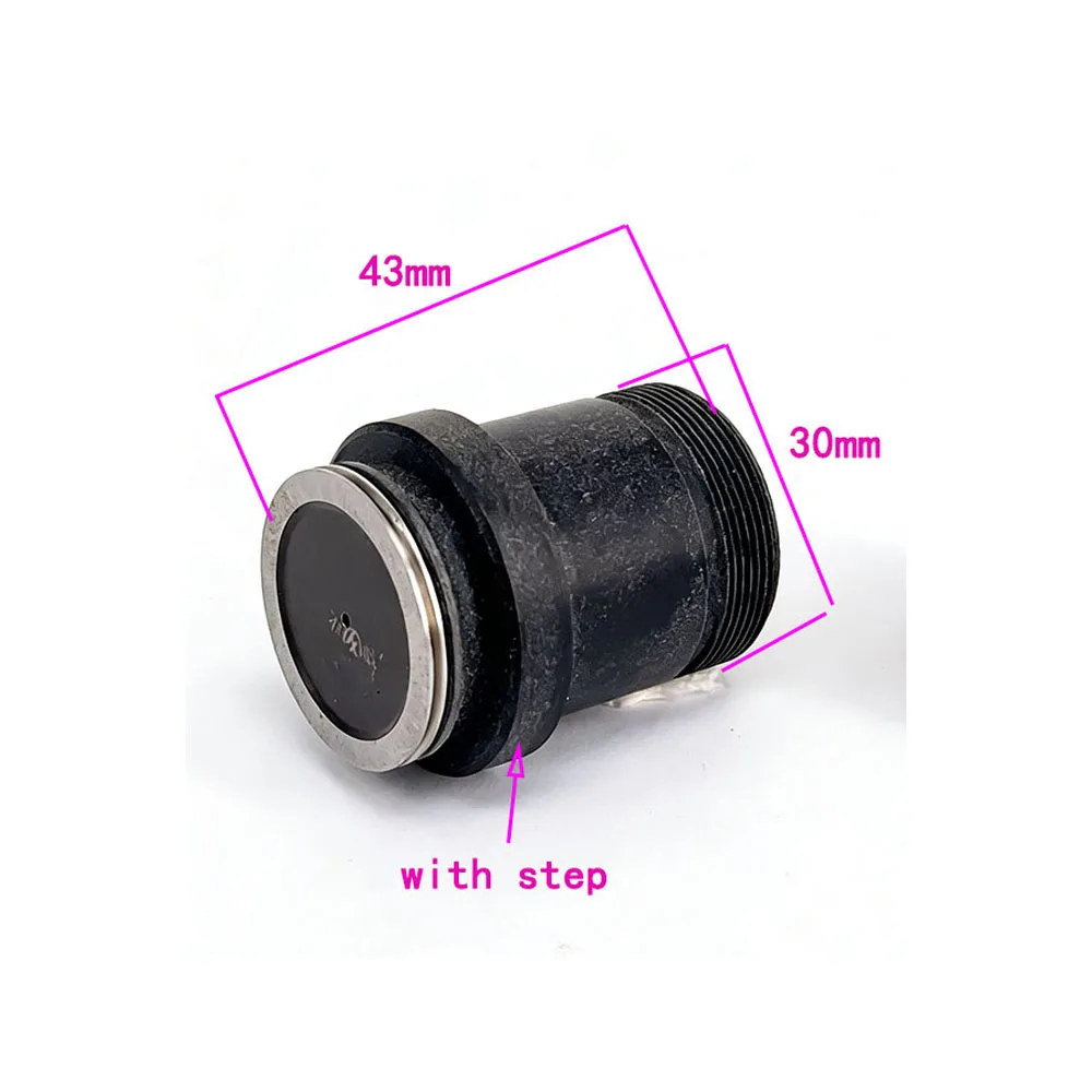 EDM Wire Cut 123 Guide Roller Assembly OD30mm Total Length 43mm, With Step & Without Step Copper Sleeve Assembly for WEDM Wire C