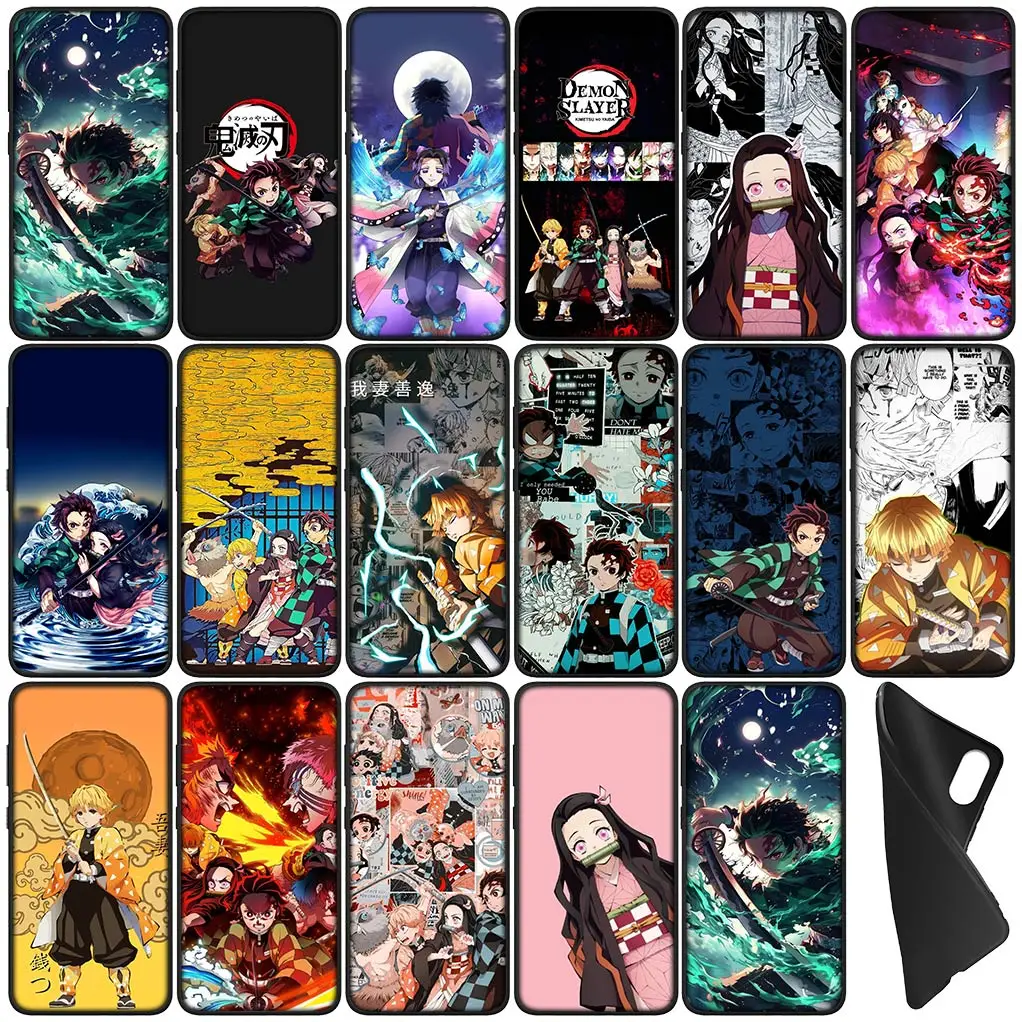 Demon Slayer Kamado Nezuko Tanjiro for Huawei Y7A Y6P Y5P Y6 Y7 Y9 Prime 2018 2019 Y8P Y9A Y8S Y9S P Smart Cover Phone Case