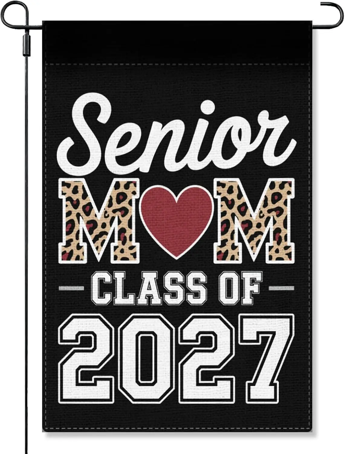 Senior Mom Class of 2027 Garden Flags House Banners yyi