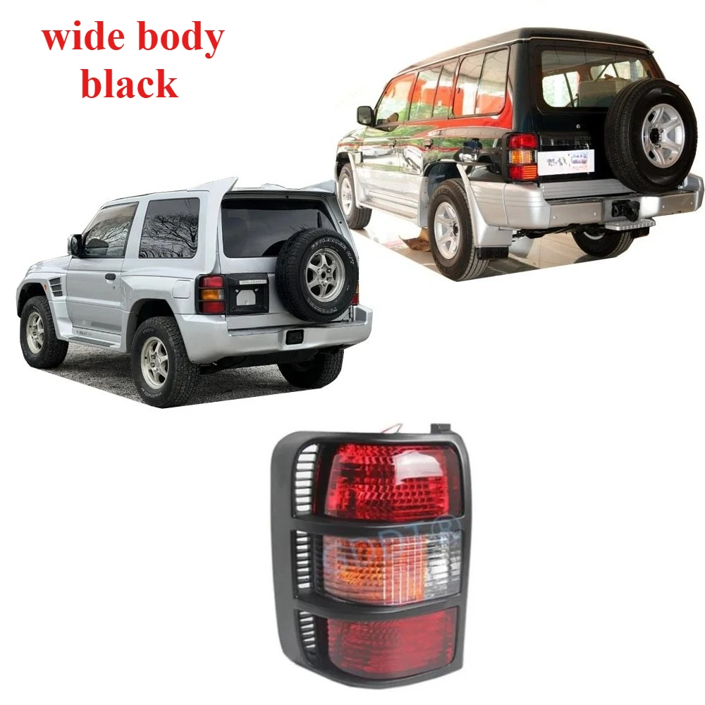 1pc Wide Body Black Rear Light MB831489 for Pajero V30 3/5 Doors GDDT for Lamp Montero V40 for Shogun V20