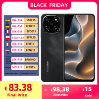 Blackview COLOR 6 Smartphone 6.67inch Display MTK G81 8GB RAM 128GB/256GB ROM 50MP Camera 5000mAh Battery Android 15 Cellphone