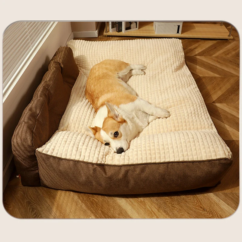 Cozy Nest Dog Bed – Warm Cushioned Bed for Medium to Large Dogs