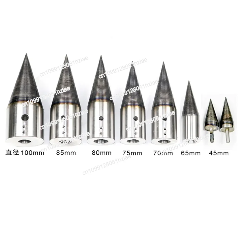 مثقاب تقطيع الخشب أداة تقسيم تقسيم مخروط سجل الخائن آلة كسر الخشب كسارة الخشب الحطب المروحية #3