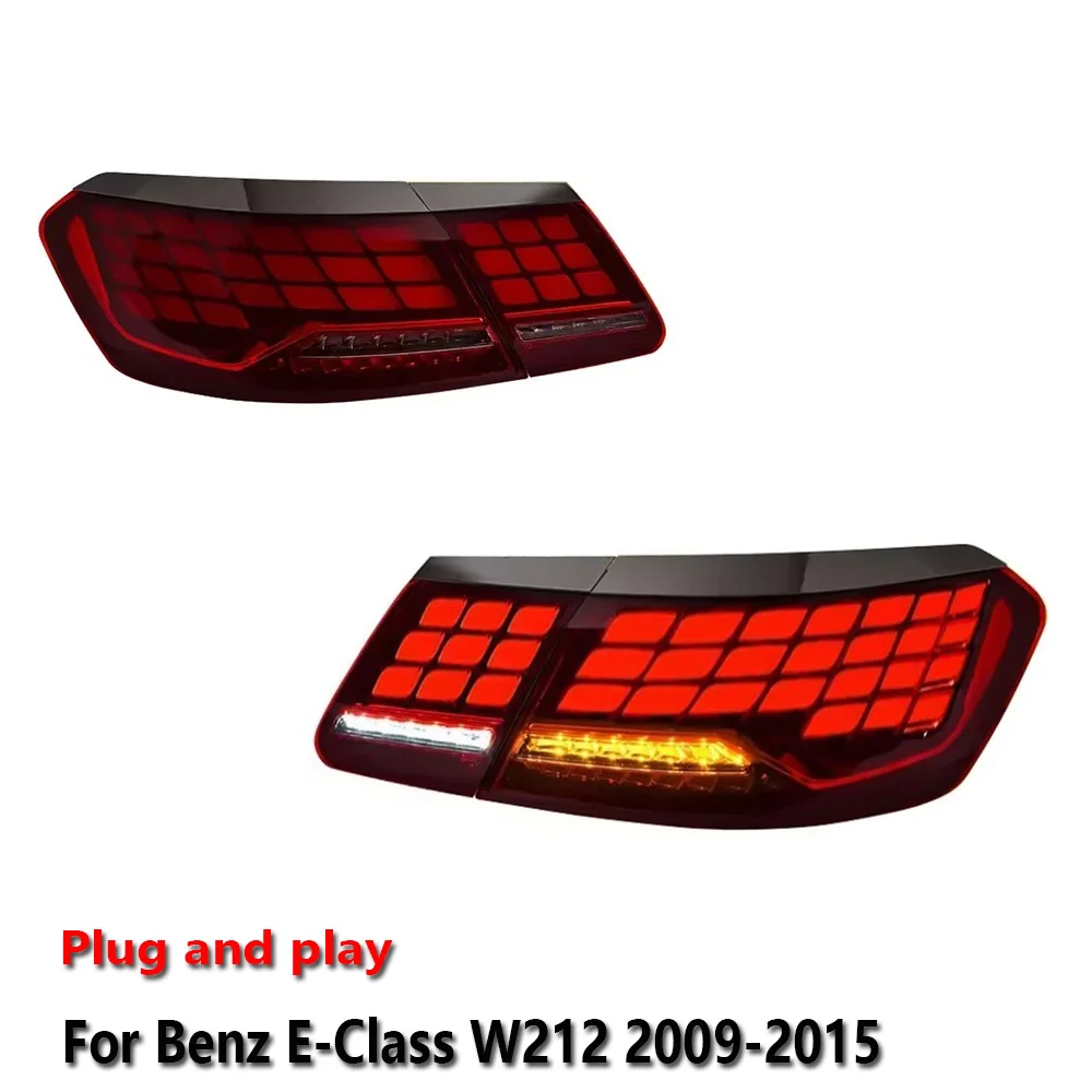 

Car LED Lamps Taillight Auto Assemblies For Benz E-Class W212 2009-2015 DRL Brake Turn Signal Lamp Plug and Play