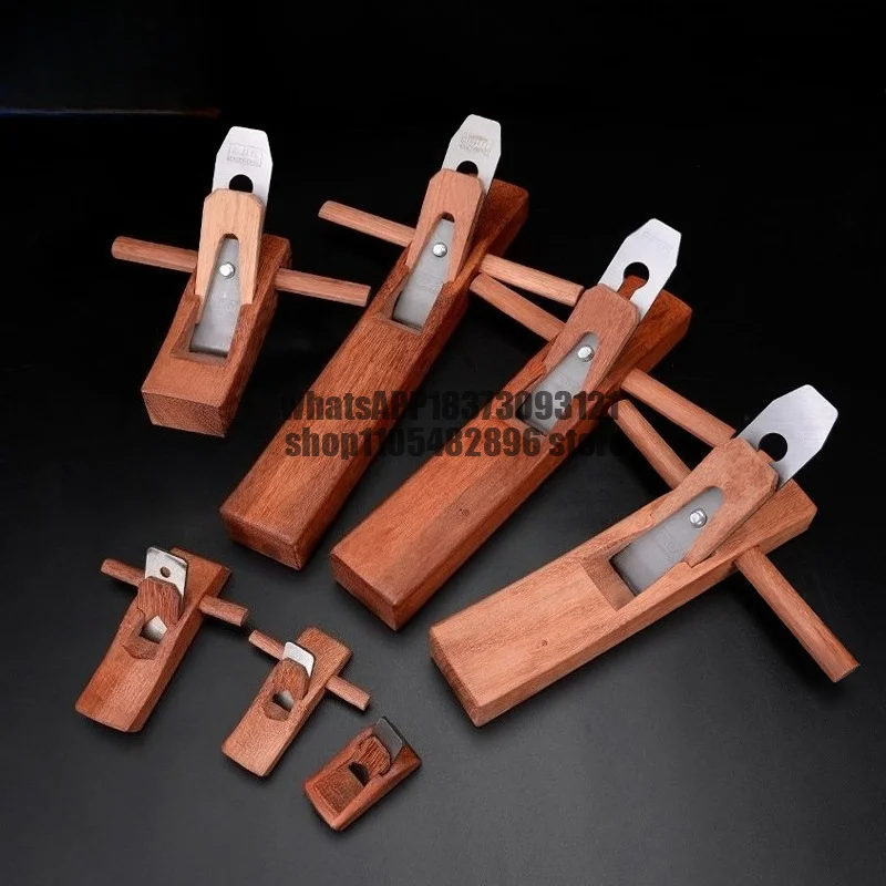 Woodworking planer Household small trimming planer Hand push Wood planer tool artifact Daquan