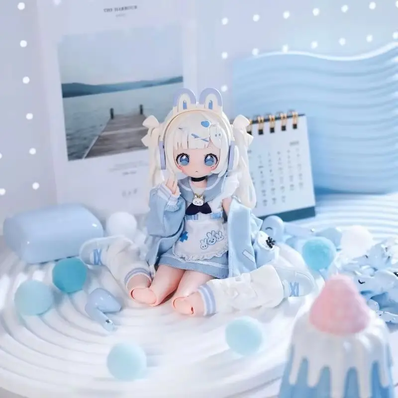 Origina Wanmeng Sugary Girls Dessert Party Bjd Surprise Blind Box Figurine Regalo squisito Ornamento da tavolo Giocattolo