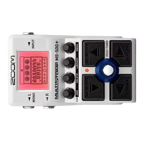ZOOM Multi Effect Pedal Chorus Delay Reverb MS-50G+ MS-60B MS-70CDR+ for Guitar And Bass Integrated Stompbox
