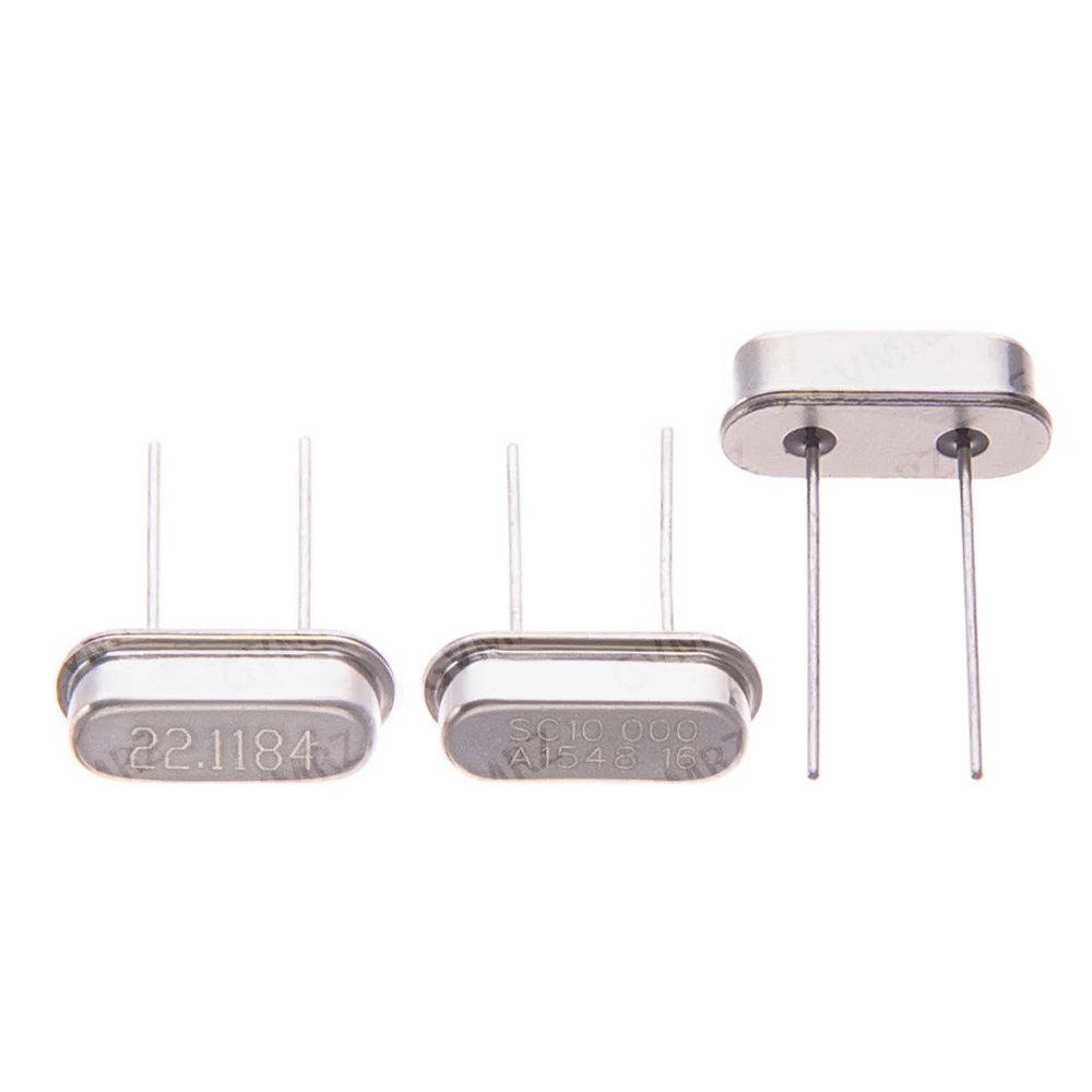 200PCS HC-49SMD SMD 2Pin 24.000MHZ 8MHZ 32MHZ 22.1184MHZ Passive Crystal Oscillator 27MHZ 32MHZ High Precision Quartz Resonator