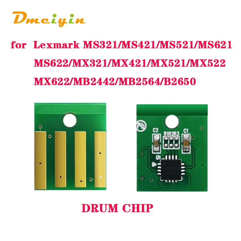 60K56F0Z00/56F0ZA0/56F0Z0E Drum Chip for Lexmark MS321/MS421/MS521/MS621/MS622/MX321/MX421/MX521/MX522/MX622/MB2442/MB2564/B2650