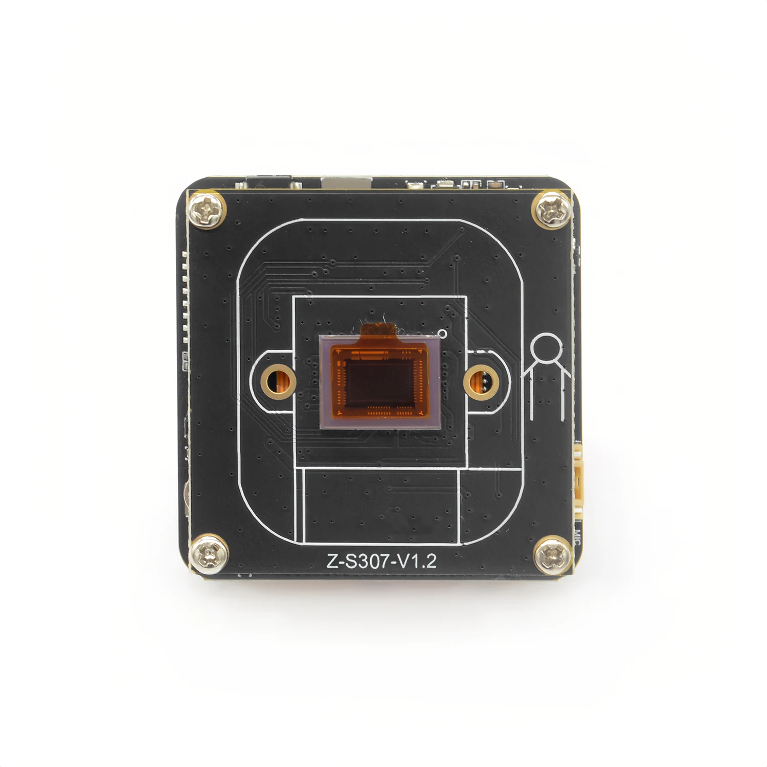 

DV500 IMX307 2MP starvis ultra low light CMOS sensor Professional CCTV Camera Module,support USB3.0/CVBS+DC auto iris output