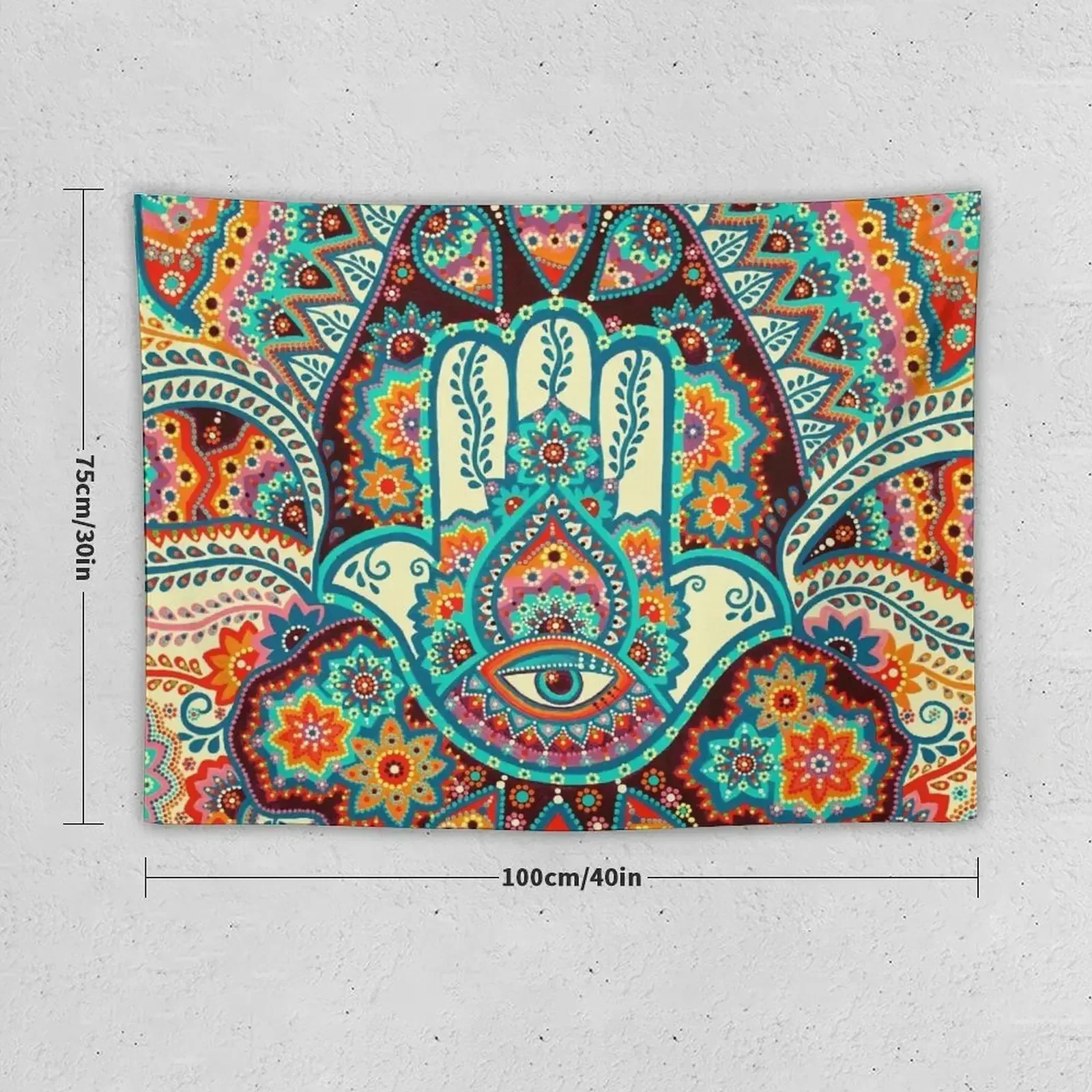 Hamsa Hand Tapestry Room Decorations Aesthetic Bedroom Decor Aesthetic Tapestry