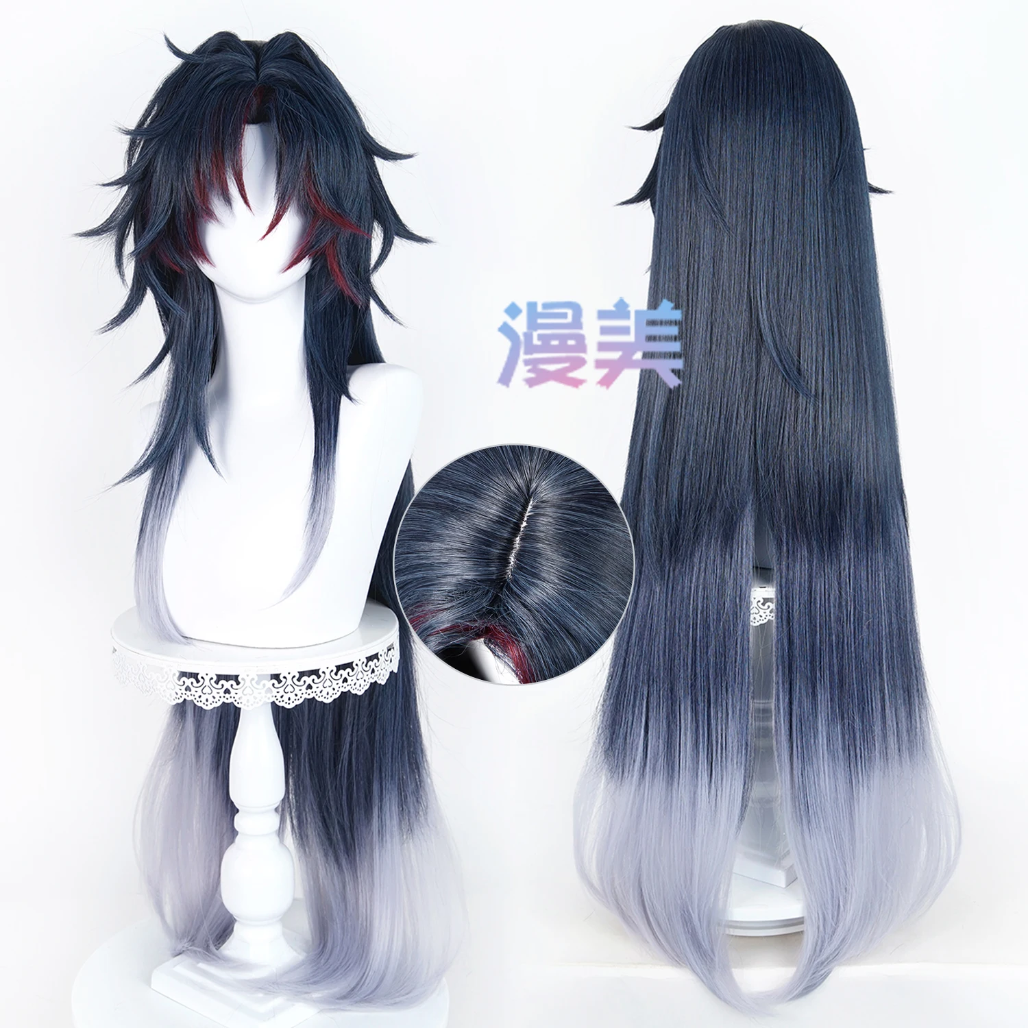 漫画アニメコスプレウィッグトップピース千面刃spスターレールヘアアクセサリーパーティー仮装ハロウィンコスチューム用