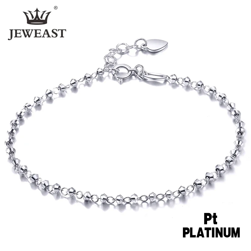 

JDX Pt950 pure gold bracelet real platinum pure gold chain simple high-end fashion classic high jewelry hot new products 2023