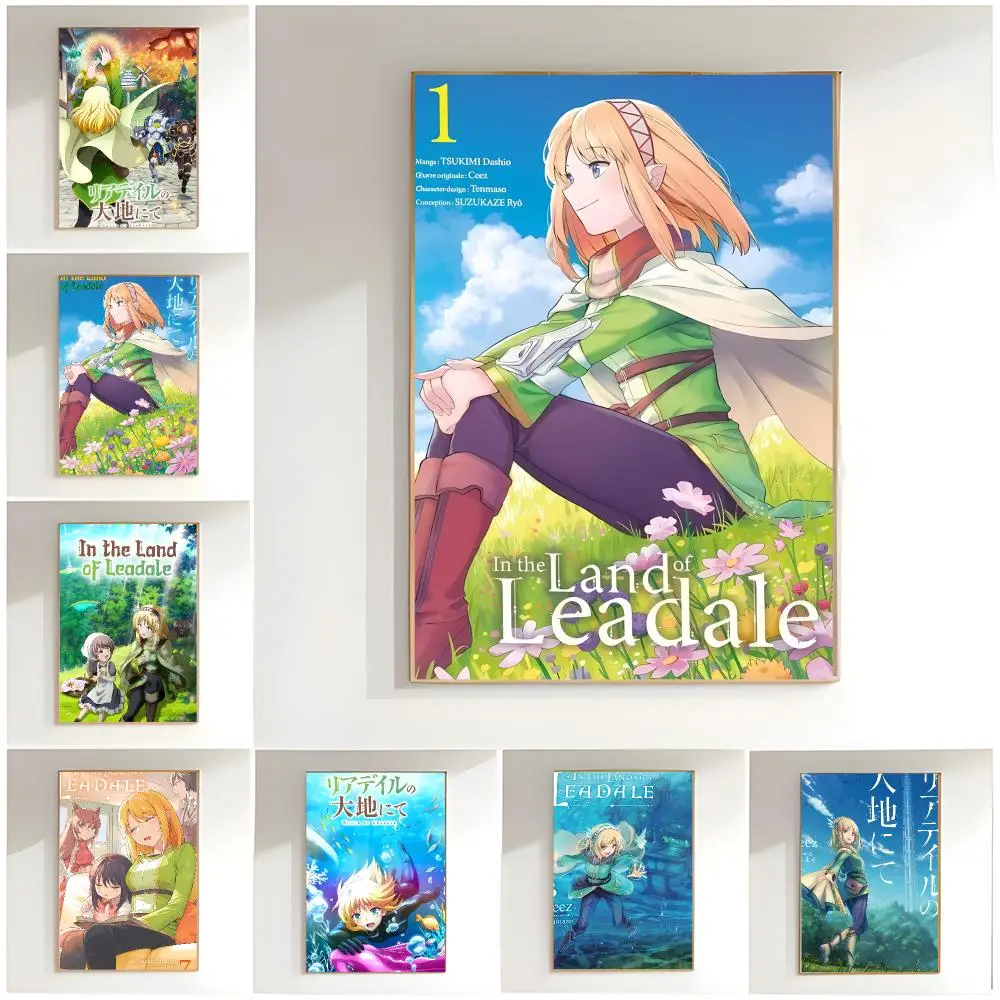 Cozy Reincarnated I-In The Land Of Leadale Poster Classic Wall Art  Home Decor  Peel and Stick Unframed