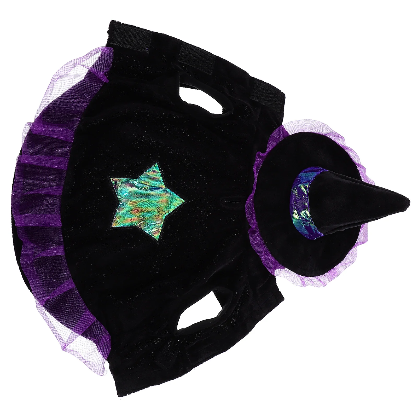 

Wizard Pet Hat for Halloween Small Medium Size Cat Holiday Party Costume Accessories Pet Halloween Costume