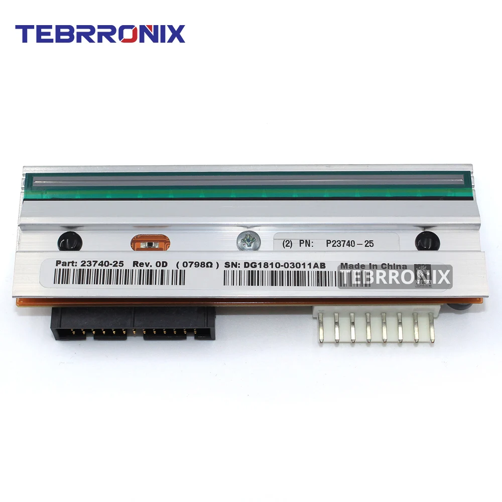 P1053360-018 New Original Printhead for Zebra 105SL Plus Thermal Barcode Label Printer 203dpi Print Head