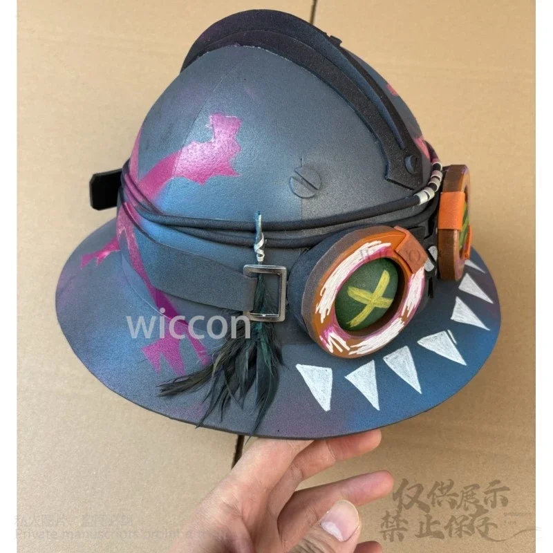 لعبة CosplayAnime Movie League of the Battle Legends of Two Cities Game قبعة كوسبلاي الدعامة لحفلات الهالوين وأعياد الميلاد المخصصة