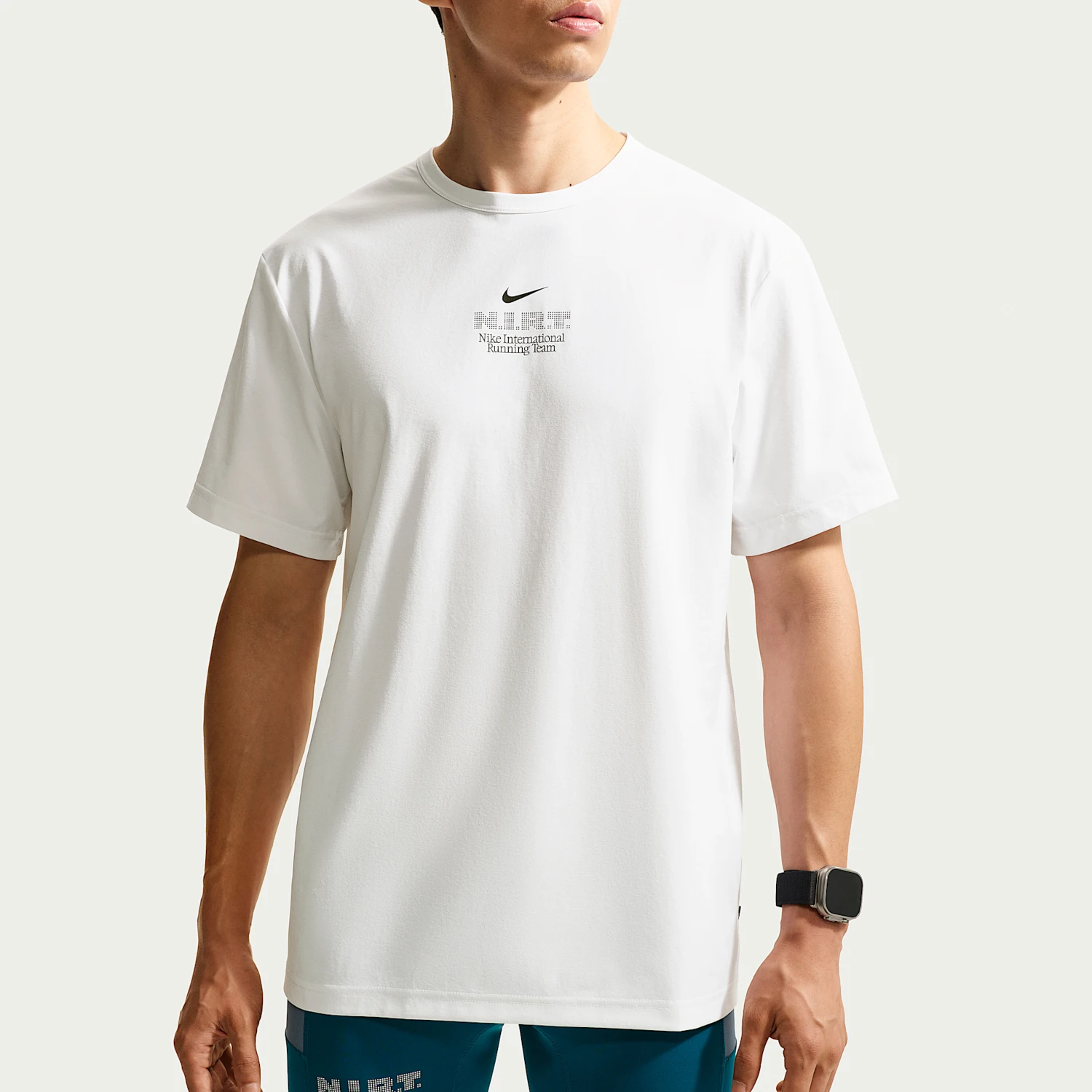 Nike genuine men's letter printed pullover round neck casual short sleeved T-shirt IV6611-100