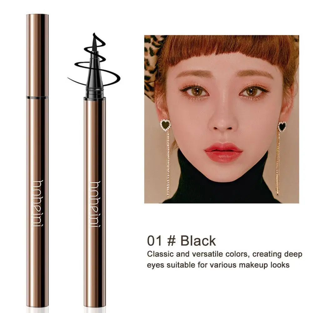 NEW Liquid Eyeliner Pen Waterproof Quick-drying Smudge-Proof Natural Makeup Lasting Cosmetics Tools Long Eyes C9X6