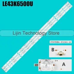 1/5/10 kits LED BackLight Strip For LT-43MAW595 43DF49-T2 43U700GR 43U750NB 43U710KB LED42D08A-ZC56AG-03 PN:30342008204