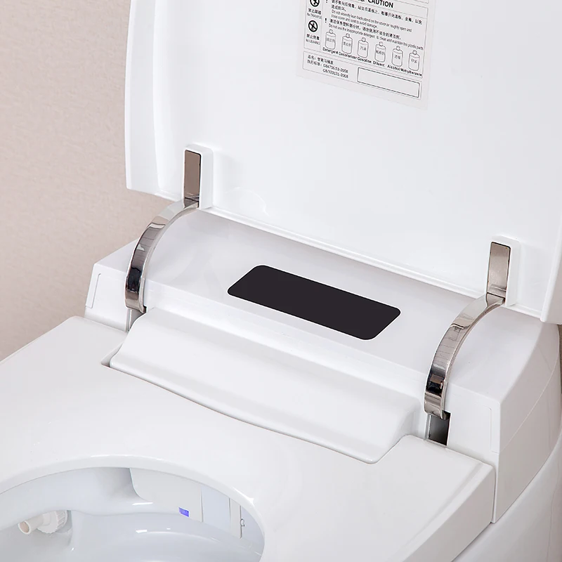 Japanese Style Luxury Ceramic Automatic Flushing Siphon High Pressure Drain Smart Automatic WC Toilet