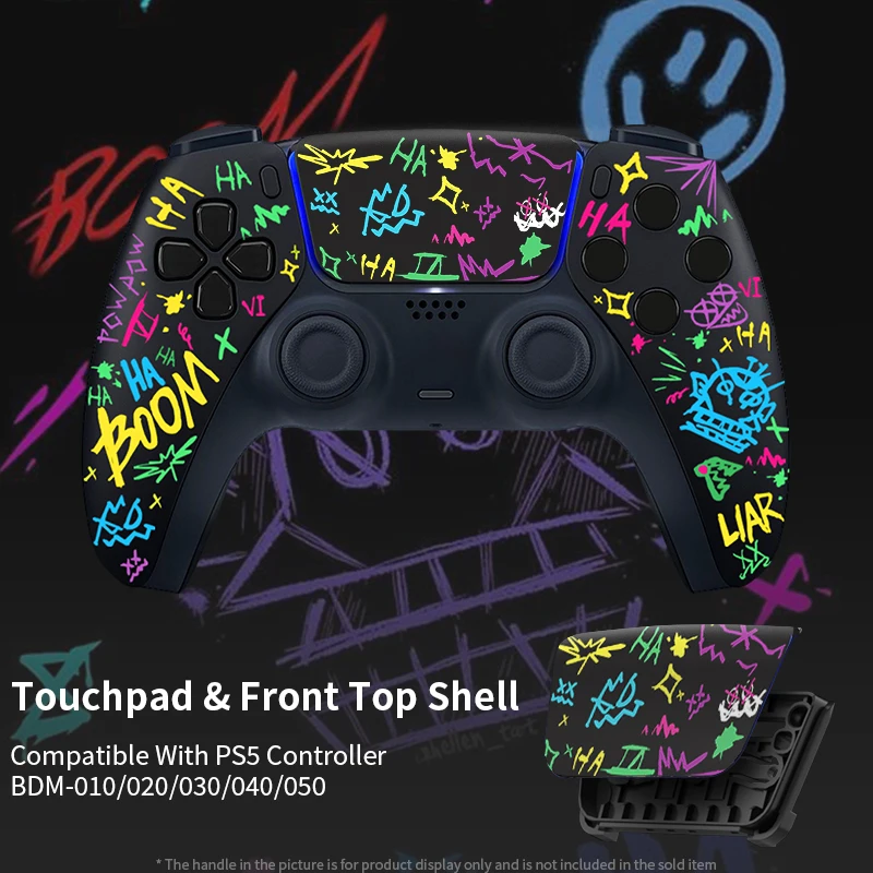 Limited for PS5 Controller Case Touchpad Gamepad Cover Replacement Front Back Panel Controller Box for BDM-010/020/030/040/05060