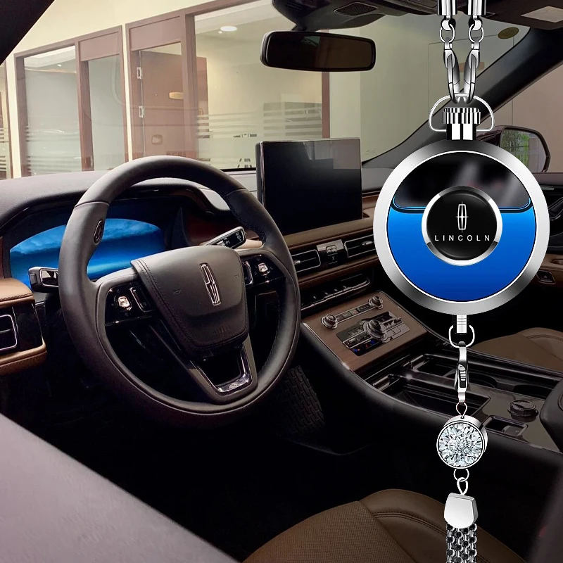 Ambientador colgante de Perfume para coche, difusor de botella de Perfume colgante para Lincoln Navigator Continental Nautilus MKZ MKX MKC MKT MK
