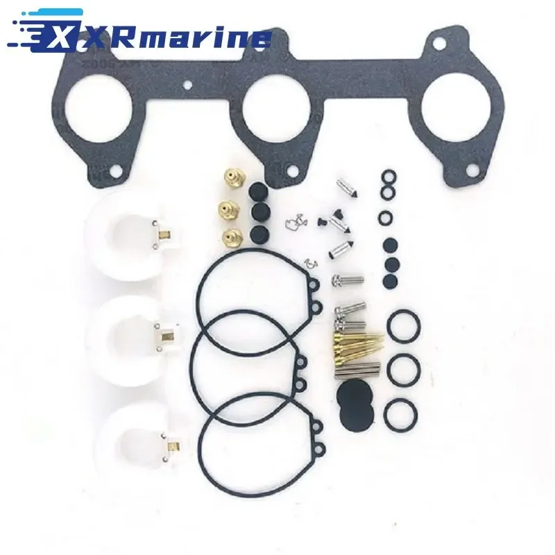 6H3-W0093 Carburetor Repair Kit For Yamaha 2 Stroke 60HP 70HP Outboard Motor 6H3-W0093-00 6H3-W0093-01 6H3-W0093-02 6H3-W0093-03