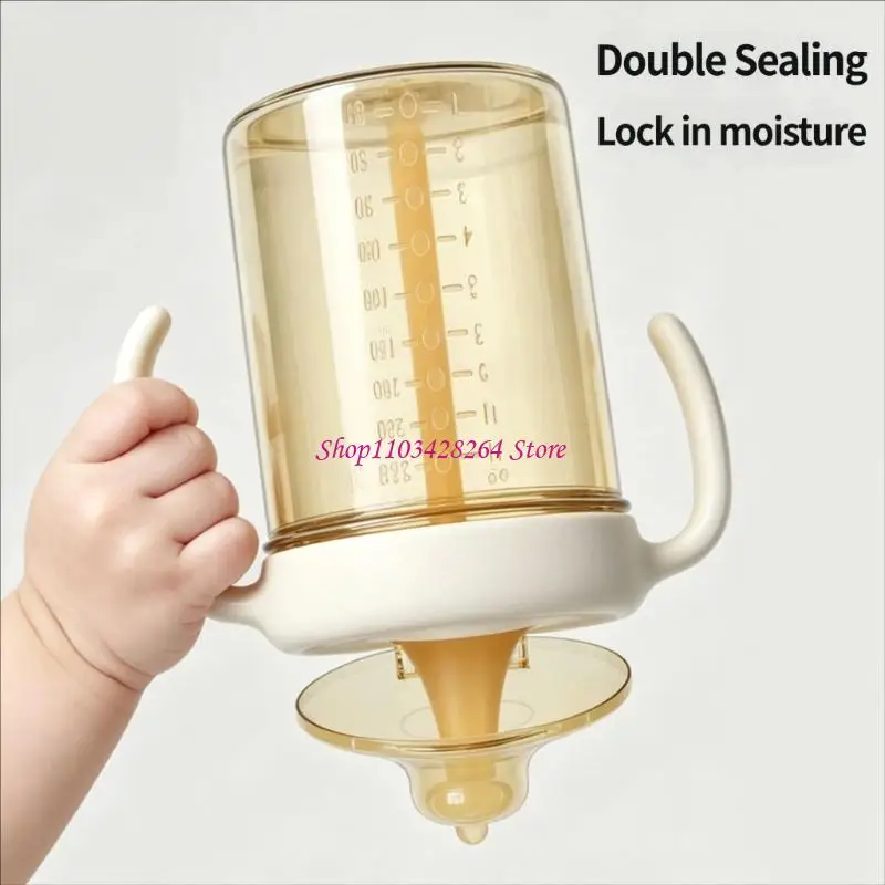  Easy-Hold Drinking Cup for Toddlers with Soft Spout and Lid Daily for Toddlers
