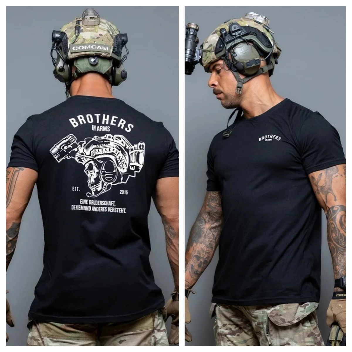 Camiseta Casual de Verão Estilo Tático Militar St. Michael's, Marca de Luxo para Homens e Mulheres, Top 2026 Nova Coleção