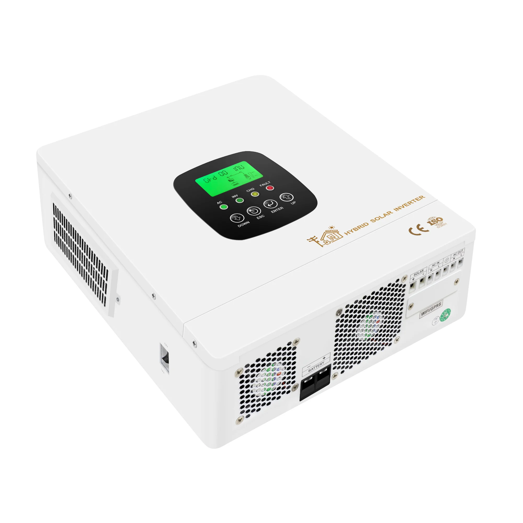 Hybrid solar inverter 3.3KW photovoltaic hybrid inverter 220V 230VAC maximum PV 450V solar charger
