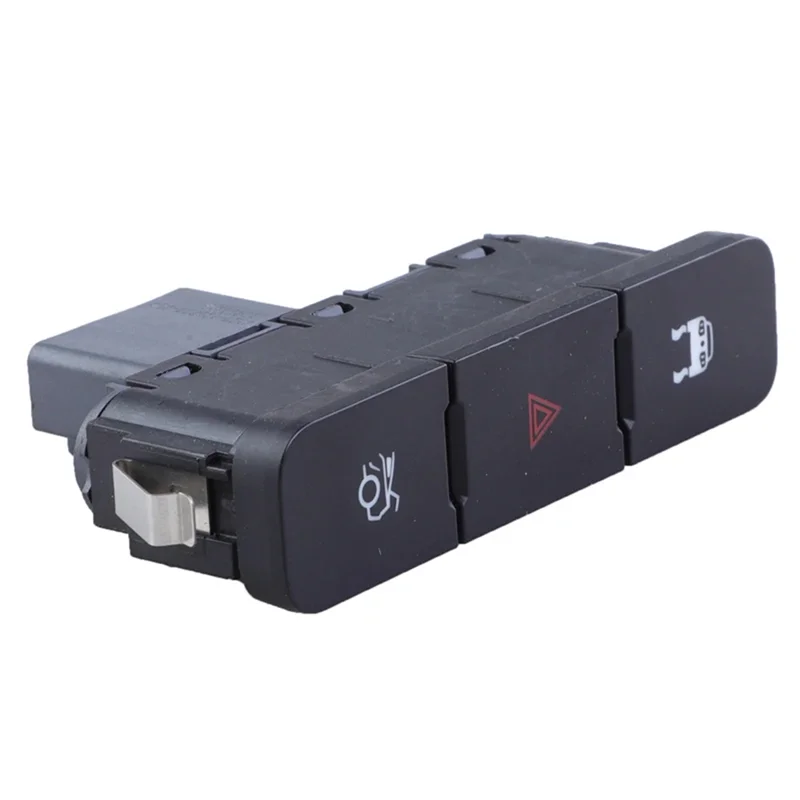 1 Uds AR3T13D734ACW AR3T-13D734-ACW interruptor combinado antideslizante de cubierta trasera de doble Flash plástico negro para Ford Mustang