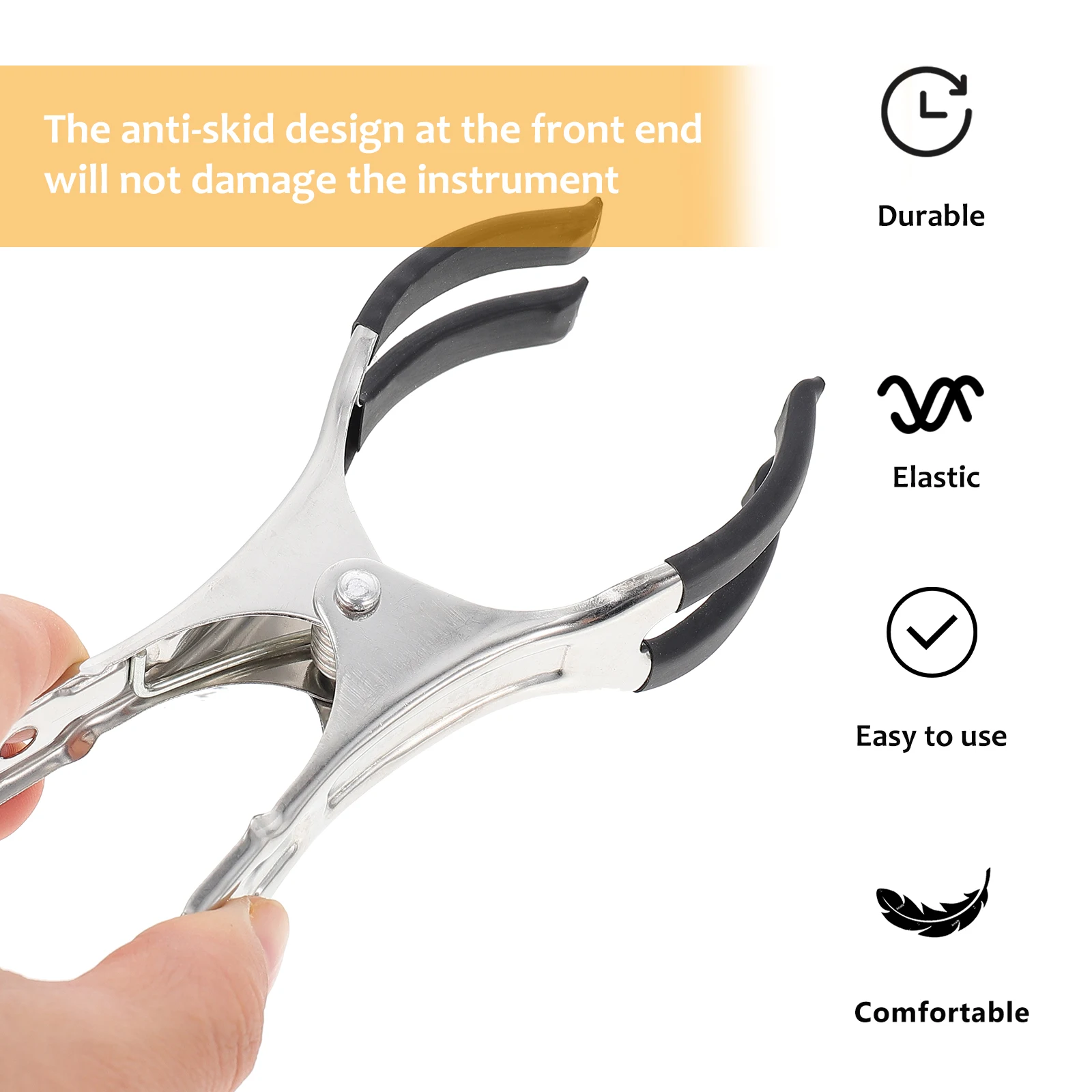 

Repair Clip Saxophone Clips Kit Stainless Steel Accessory Wind Instrument Indentation Repairing
