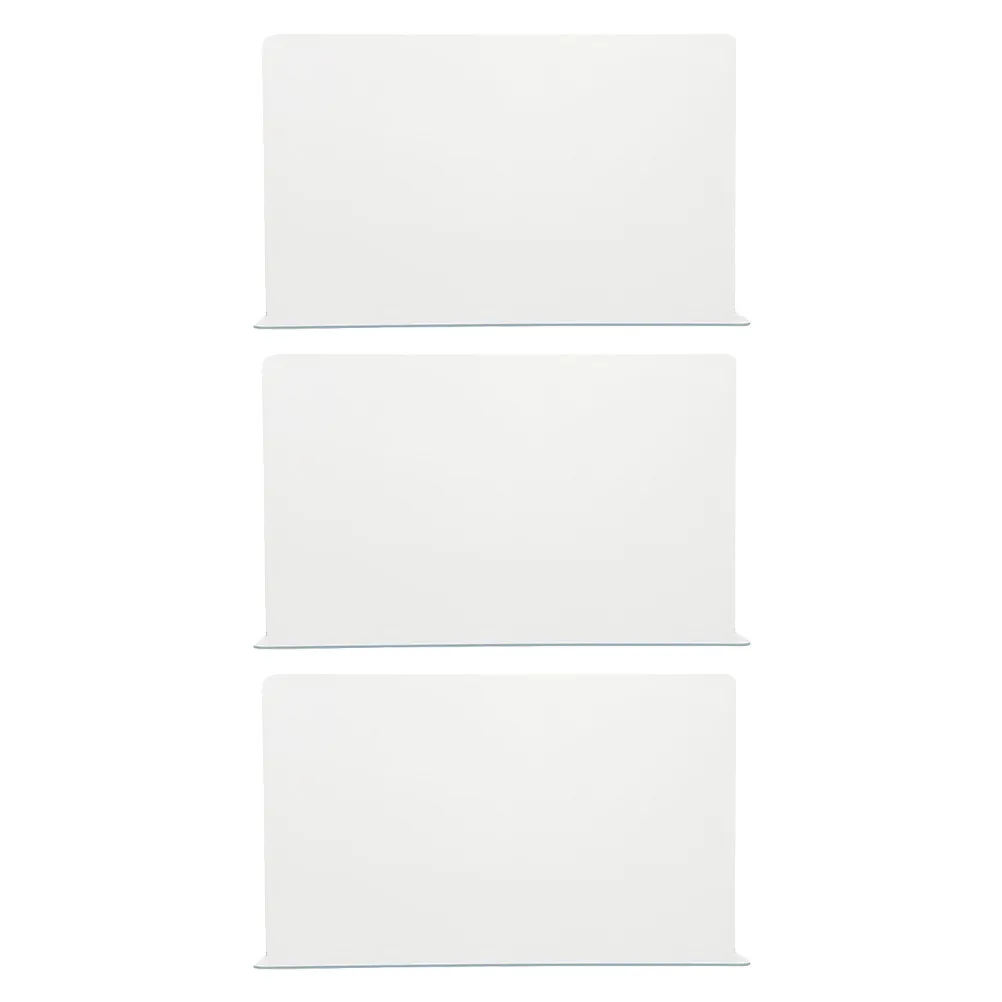 

3Pcs PVC Splash Guard for Shower Tub Corner Water Stopper Bathroom Floor Protection Bathtub Splashing Guard Spatter Protector
