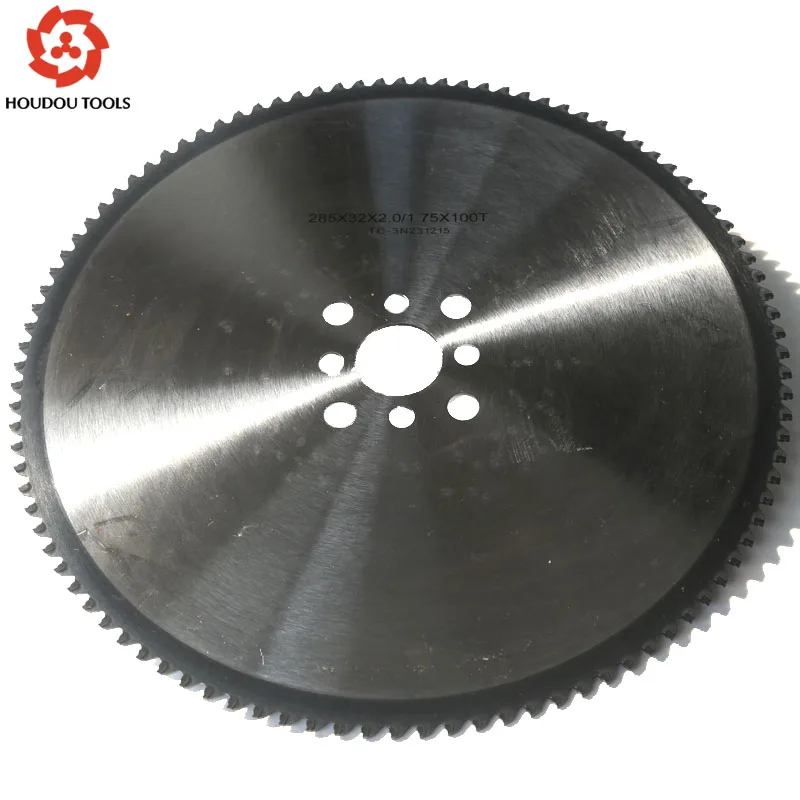 Qualidade TCT Cold Saw Blade, Aço Cold Saw Blade, SS Steel Bar Pipe, Corte De Perfil, 315x32x2.0 x 60-80z