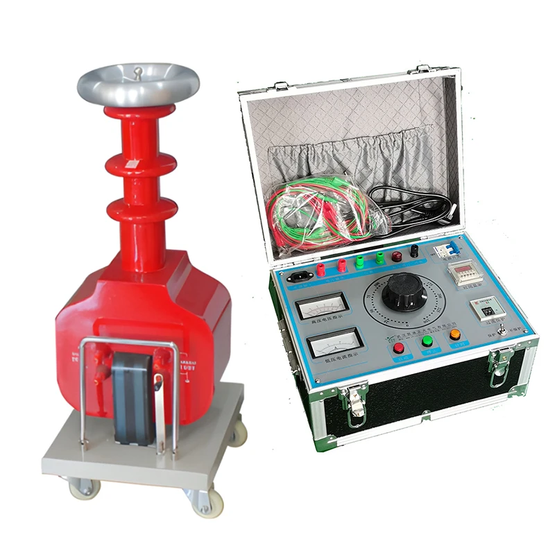 High Voltage Tester 50kV 100kV AC/DC Hipot Tester ac withstand voltage tester Dry type high-voltage test transformer