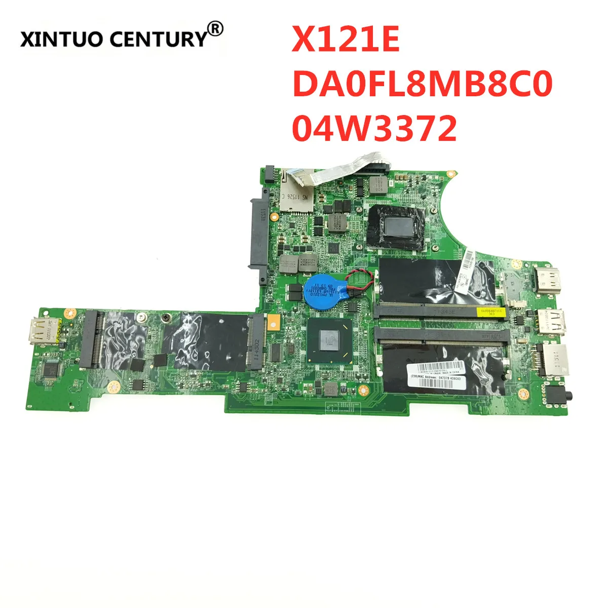 

For LENOVO ThinkPad X121E I3-2367M Mainboard Laptop motherboard 04W3372 DA0FL8MB8C0 HM65