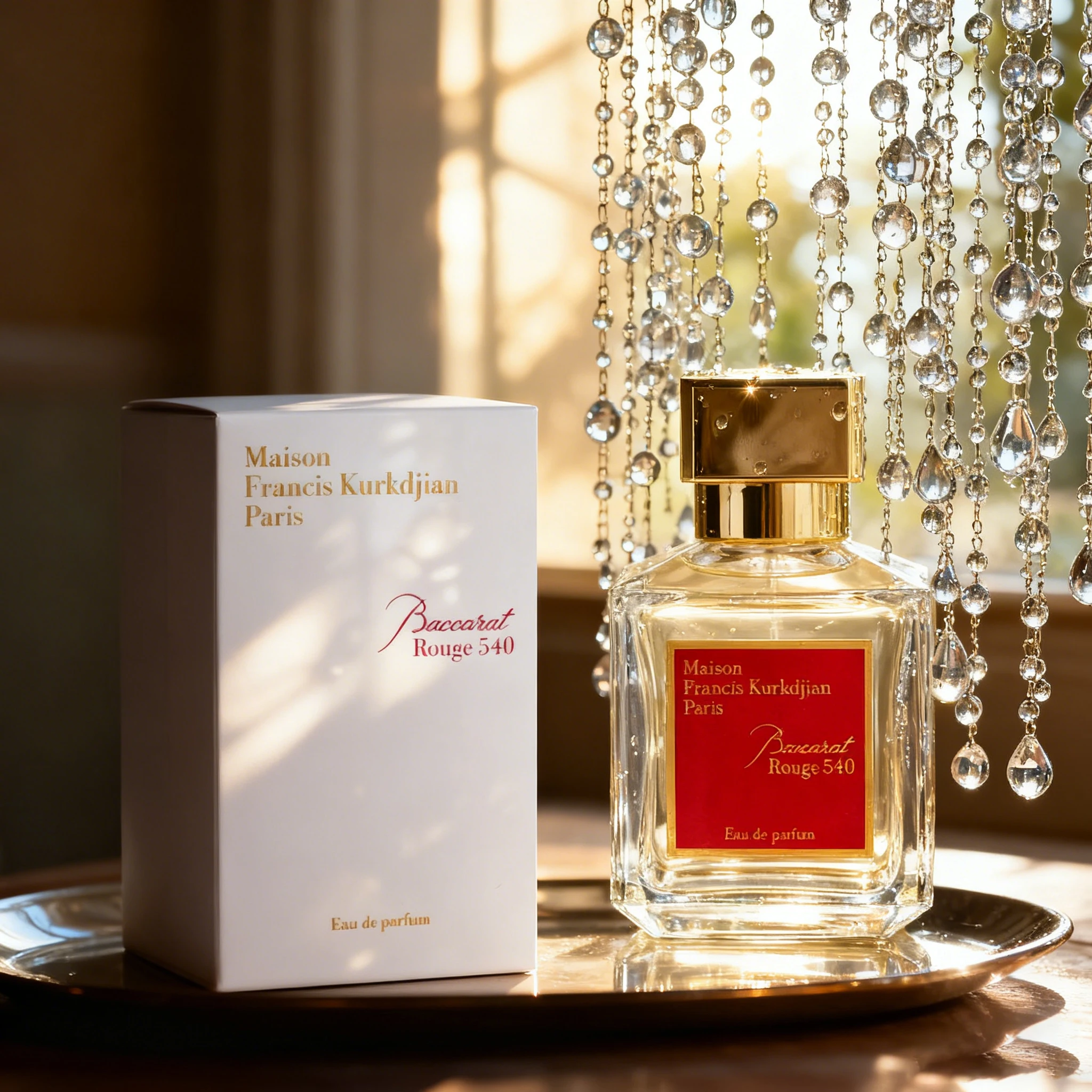 Baccarat Rouge 540 eau de toilette - عطر أصلي ودائم للنساء، هدية مثالية للعطلات، مناسبة للاستخدام اليومي #3