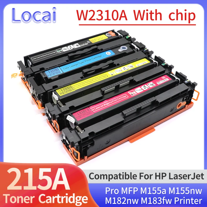 215A 216A With chip Compatible Toner Cartridge for HP M155a M155nw MFP M182n M182nw M183 M183fw W2310A W2311A W2312A Printer