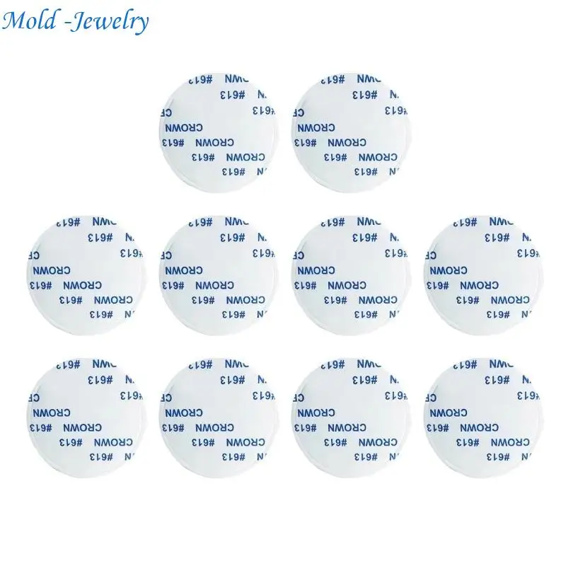 

69HB 10pcs Versatile Watch Bezel Stickers Adhesive Durability Watch Sticker