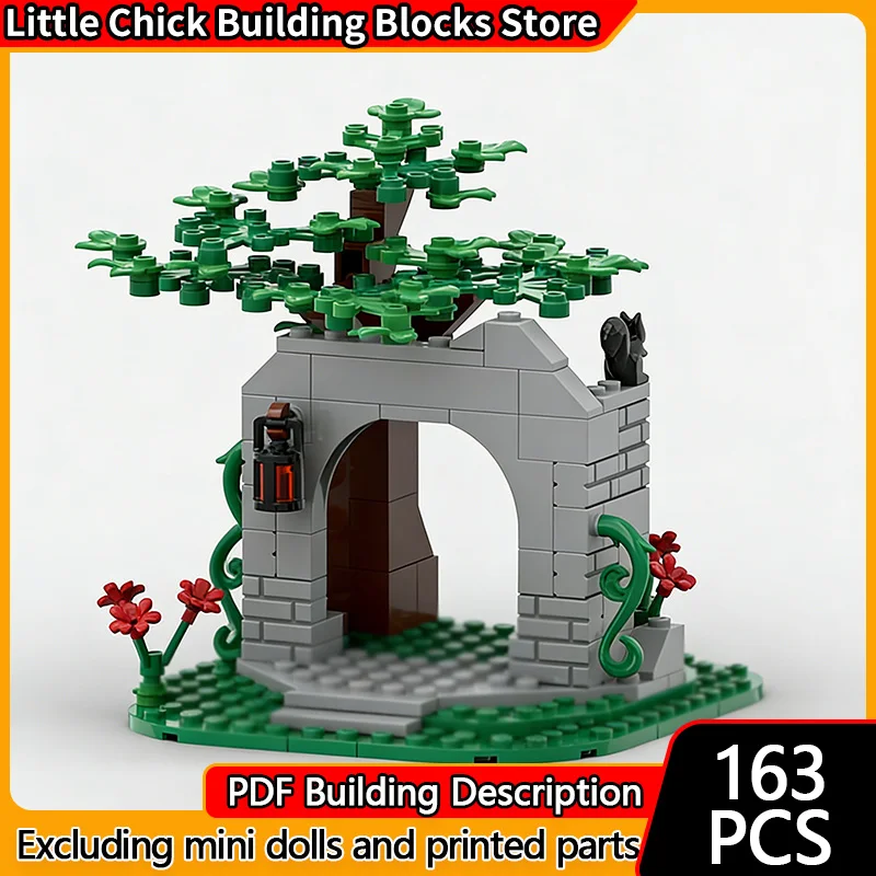 

City Street View Model MOC Building Bricks Aries Architecture Modular Technology Children Holiday Gifts Assemble Toys Suit