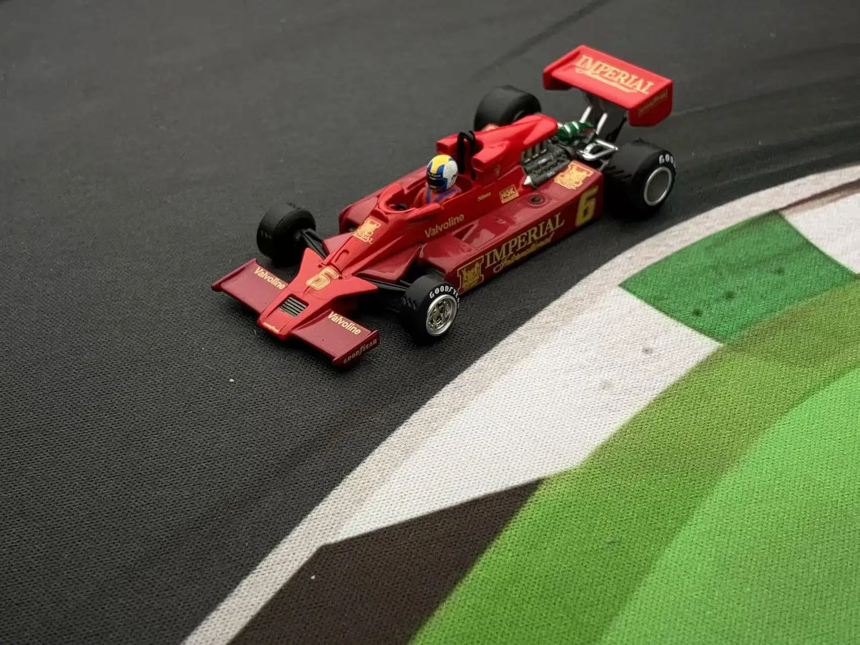 ميني جي تي لوتس 78 # 6 جونار نيلسون 1977 GP الياباني # 808 1/64 F1 Diecast Model Car Collection إصدار محدود