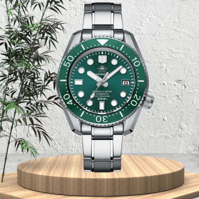 

ADDIESDIVE Watch For Men Calendar 30Bar Waterproof Ceramic Bezel BGW9 Super Luminous Japan NH35 Automatic Mechanical Watch reloj